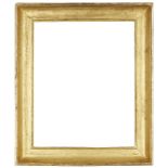 A Gilded Neo-Classical Moulding Frame, early-mid 19th century, with cavetto sight, plain scotia