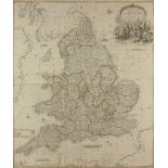 John Rocque, British c.1709-1762- England and Wales drawn from the most accurate surveys