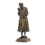 After Antoine Bofill, Spanish, 1875-1939/53, second quarter 20th century, a bronze figure 'Arabe