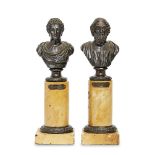 Lots 53-398 are the Property of a Gentleman from a Covent Garden Apartment A pair of French bronze