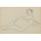After Henri Matisse, French 1864-1954- Odalisque; lithograph on wove, 18x17cm Please refer to