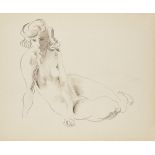 Georg Mayer-Marton, Hungarian/Austrian 1897-1960- Six female nude studies and one profile from life;