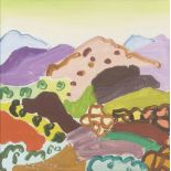 Charles Lapicque, French 1898-1988- Paysage Grec, 1964; oil on canvas, signed lower left; signed,