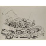 James White & Tim Sheward, British b.1967- Rover, 2006; pencil on paper, signed, titled and dated 06