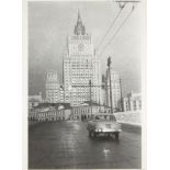 Leonid Nikolaevich Lazarev, Russian 1937-2021- Car in Russia, 1959; photograph, signed, dated and