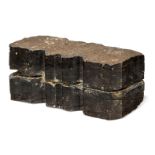 Joseph Beuys, German 1921-1986- Irish Energy, 1974; peat briquette and butter, signed, inscribed and