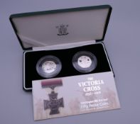 Two 2006 Victoria Cross 50 pence silver proof coins