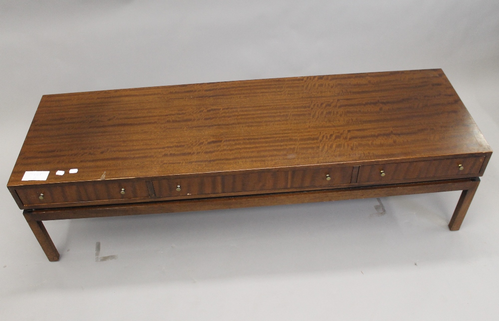 A 20th century coffee table by Greaves and Thomas. 150 cm long. - Image 2 of 3