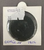 An 1806 George III penny