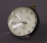 A ball clock. 7 cm high.