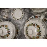 A large quantity of various porcelain tea and dinner wares,