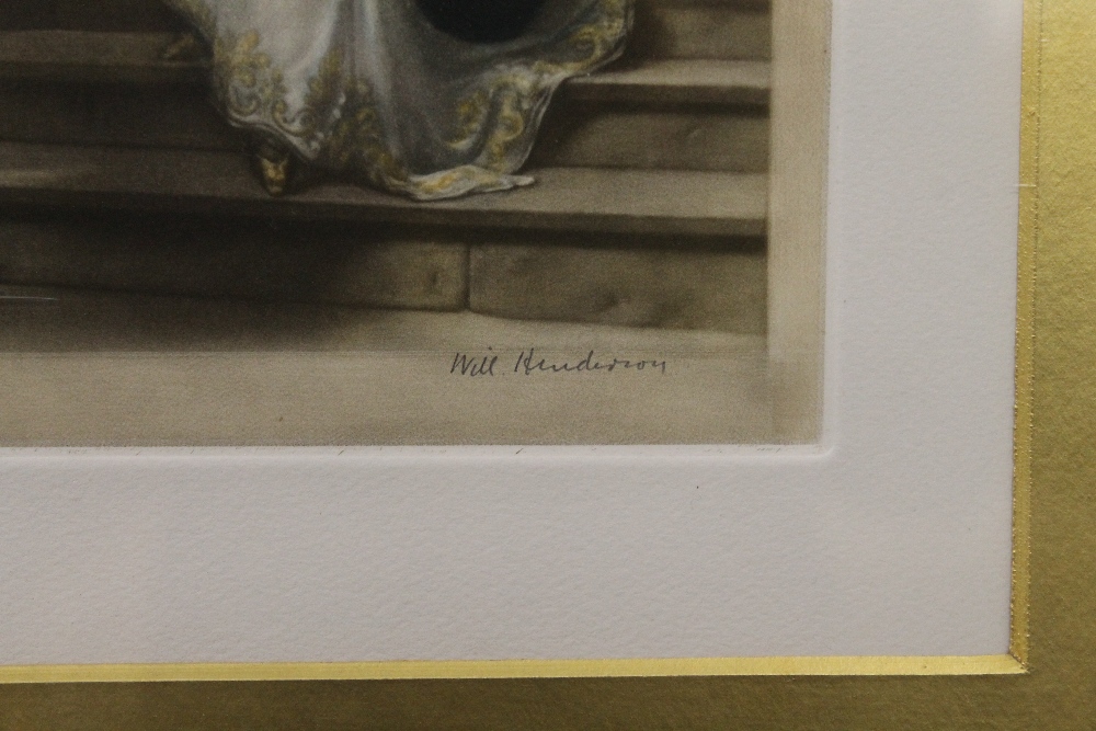 Lady With Bucket, Lady on Stairs by Will Henderson, Wife and Child, - Image 14 of 16