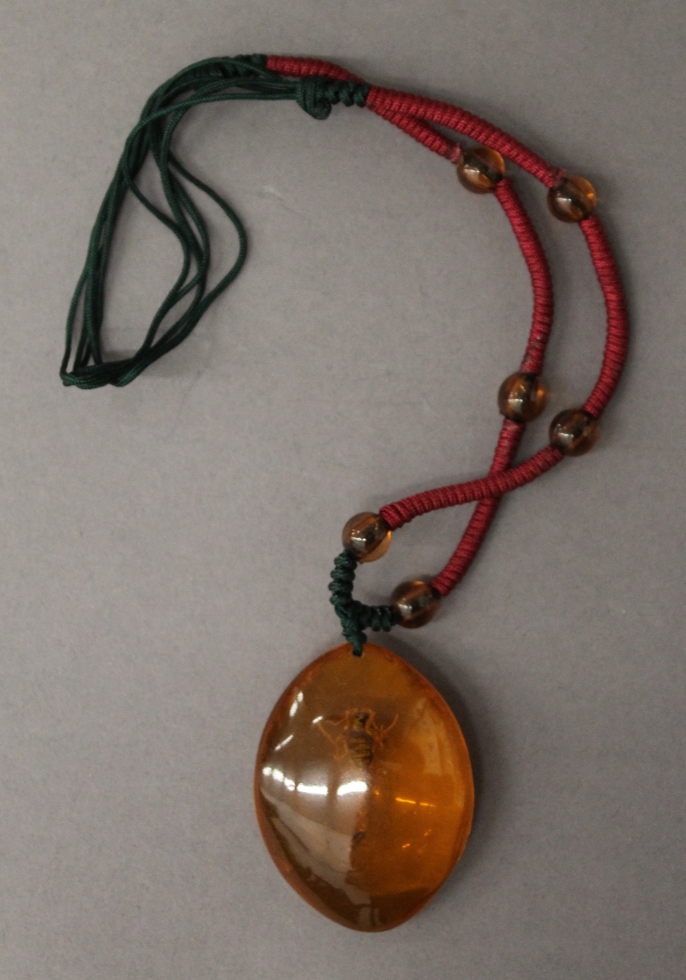 A dress pendant.