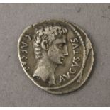 An Augustus Caesar Denarius