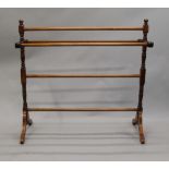 A large 19th century style towel rail. 101 cm long.