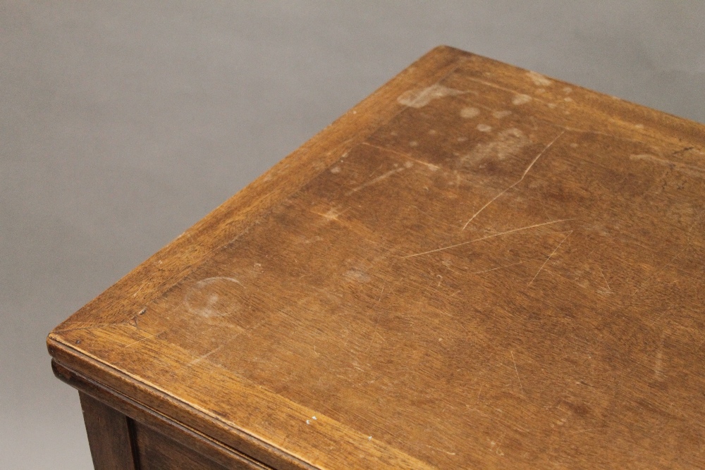 A 19th century mahogany fold over tea table. 91 cm wide. - Image 9 of 10