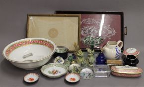 A quantity of miscellaneous ceramics and glass