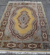 A mid-20th century Koshan wool rug. 300 x 200 cm.