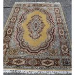 A mid-20th century Koshan wool rug. 300 x 200 cm.