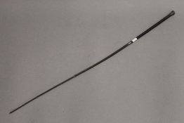 A small lady's riding crop. 59 cm long.