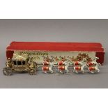 A Lesney boxed Coronation coach. 41 cm long overall.