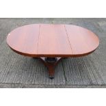 WITHDRAWN A modern extending dining table. 190 cm long extended.
