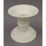 A vintage porcelain ham stand. 19 cm high.