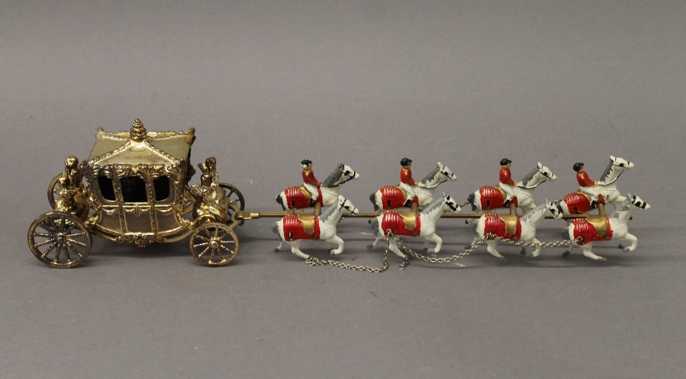 A Lesney boxed Coronation coach. 41 cm long overall. - Image 3 of 4