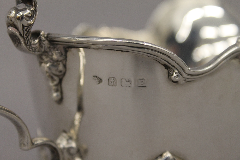 A silver sauce boat. 16.5 cm long. 6.1 troy ounces. - Image 4 of 4