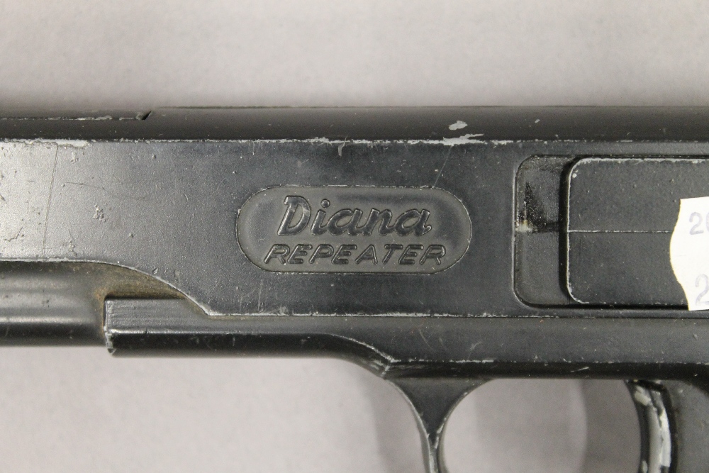 A Webley Premier air pistol and a Diana Repeater air pistol. The former 20.5 cm long. - Image 3 of 5