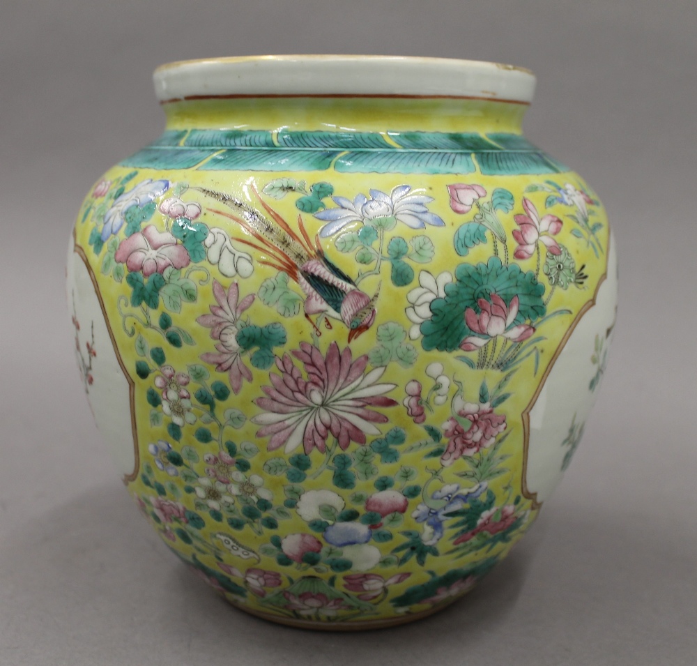 A Chinese famille jeune vase. 20 cm high. - Image 13 of 17
