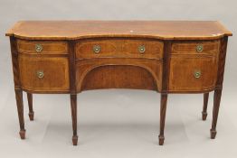 A modern 19th century style mahogany sideboard. 170 cm wide.