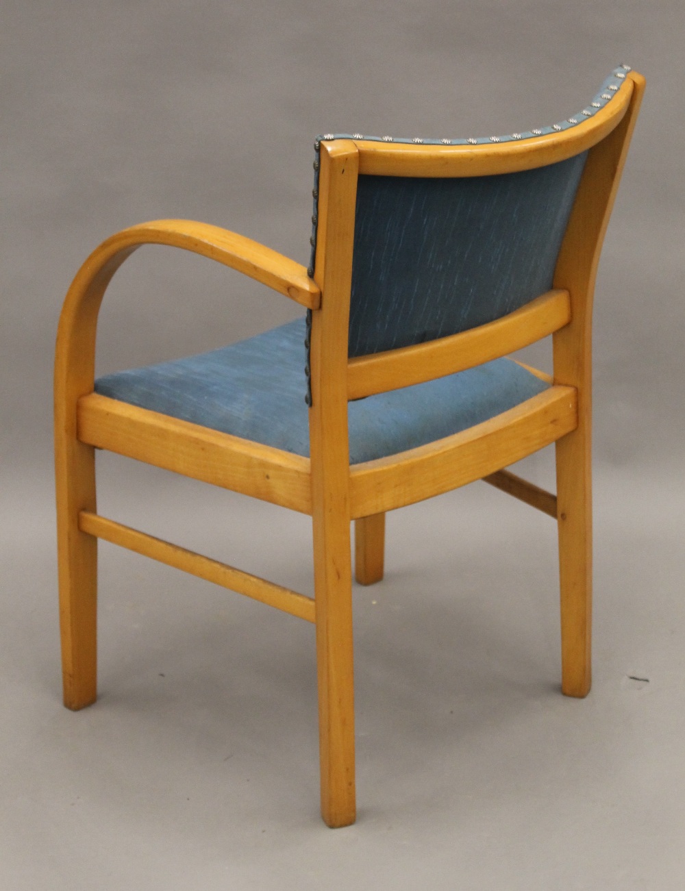 An Art Deco open armchair. 55 cm wide. - Image 3 of 4