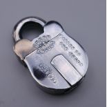 A padlock form vesta. 5.5 cm high.