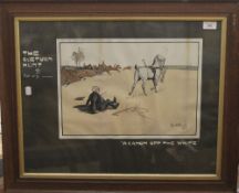 A set of four Lionel Edwards hunting prints, each framed and glazed. 58 x 46 cm.