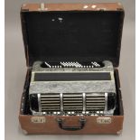 A boxed Morba accordion.