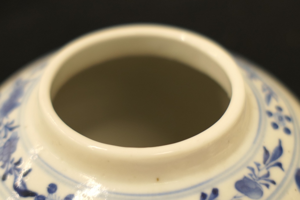 An 18th century Chinese blue and white porcelain bowl and a 19th century blue and white porcelain - Image 10 of 20