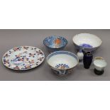 A small quantity of Oriental ceramics