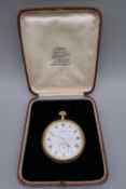 A Bravingtons 9 ct gold pocket watch,
