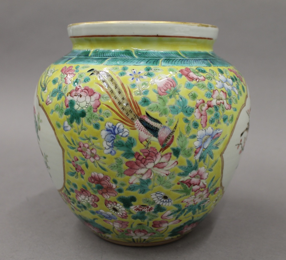 A Chinese famille jeune vase. 20 cm high. - Image 11 of 17