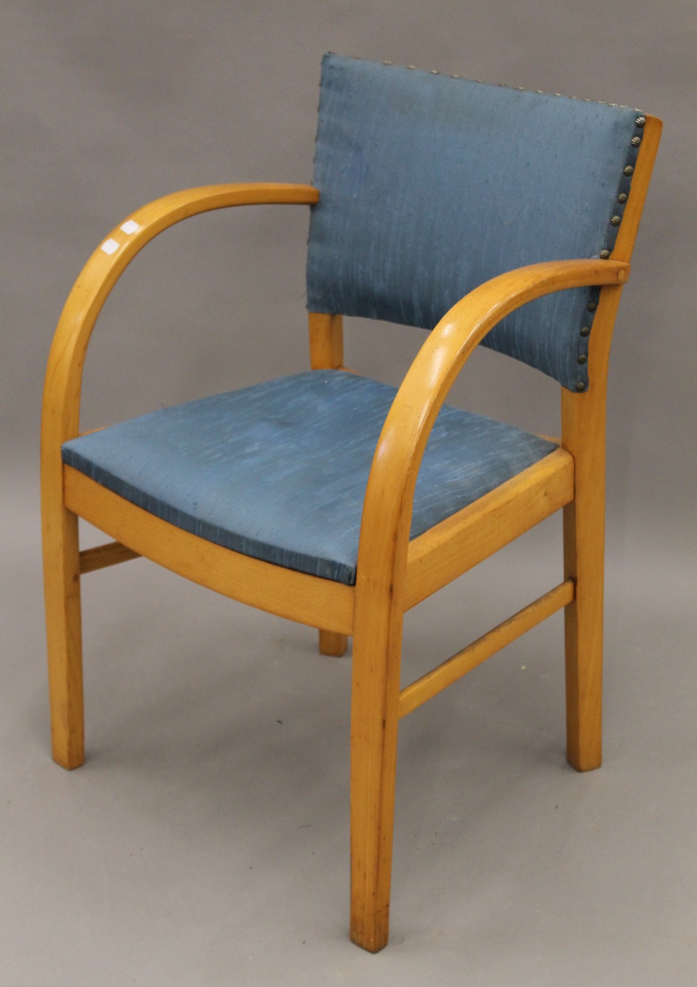 An Art Deco open armchair. 55 cm wide. - Image 2 of 4