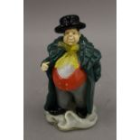 A Bohemian glass model of Mr Bumble.