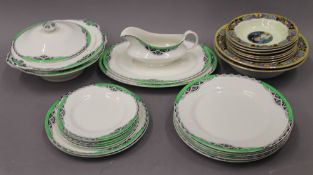 A quantity of J & G Meakin dinner wares, etc.