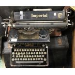 A vintage Quiet Imperial 55 typewriter. 53 cm wide.