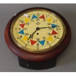 A fusse wall clock. 33 cm wide.