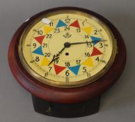 A fusse wall clock. 33 cm wide.