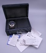 A boxed Casio Red Bull Racing Limited Edition gentleman's wristwatch. 4.5 cm wide.