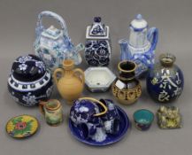 A quantity of Oriental porcelain
