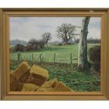 L RAMSAY (20th/21st century) British (AR), Meadows in Brampton, oil,