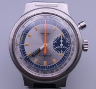 A Longines Conquest gentleman's wristwatch. 3.75 cm wide.